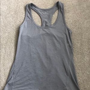 Grey athleta open tank